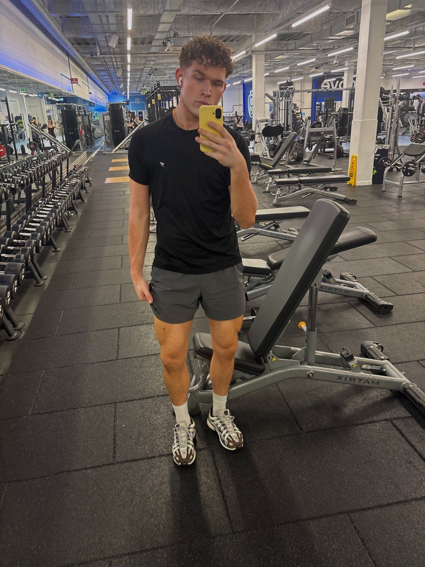 At the gym